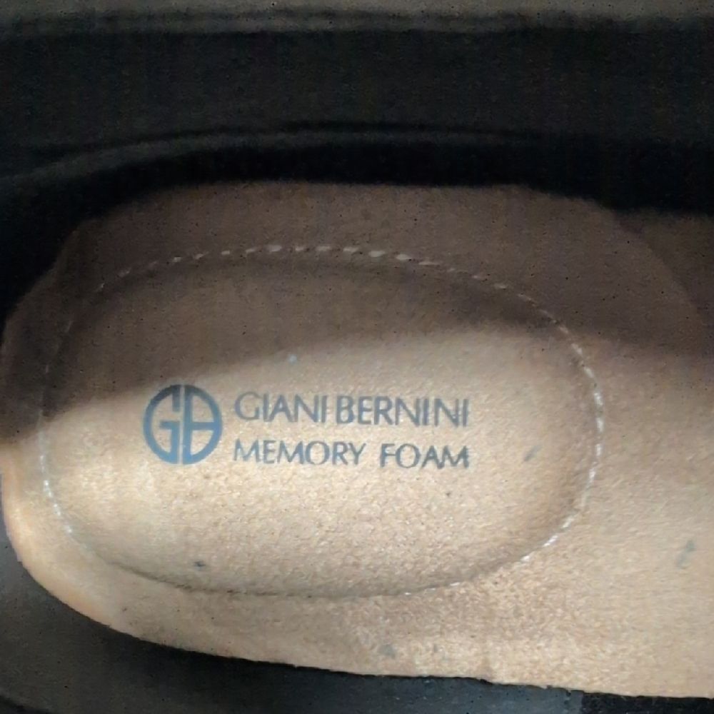 Giani Bernini Artemyssf Faux Suede Black Memory Foam Ankle Boots Sz 12M NEW - Picture 6 of 7